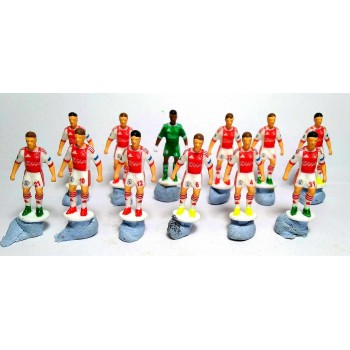 Subbuteo Andrew Table Soccer Ajax 2018-19 Champions League only 12 figures,no bases,no box